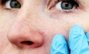 traitement pour les veines sur le nez